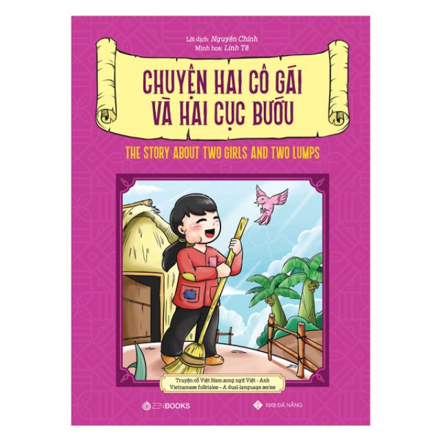 Sách - Bộ Truyện Cổ Tích Việt Nam Song Ngữ Anh - Việt - 5 Cuốn