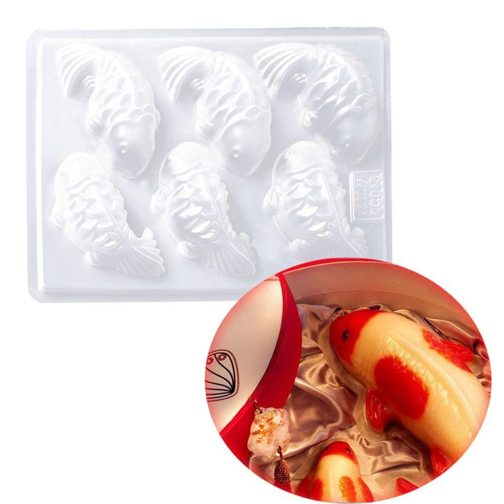 Khuôn Làm Thạch Rau Câu Hình Cá Koi 3D