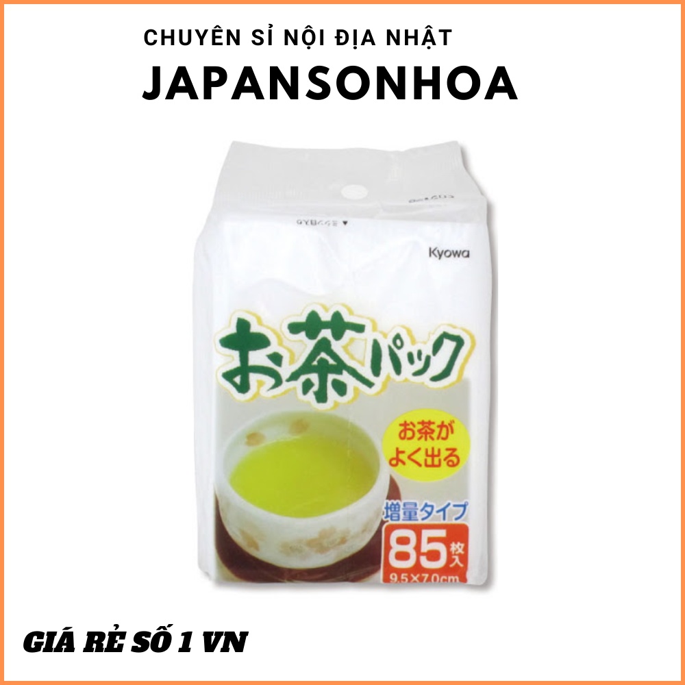 Túi lọc trà Kyowa 85 tờ - chuyên sỉ hàng nội địa Nhật