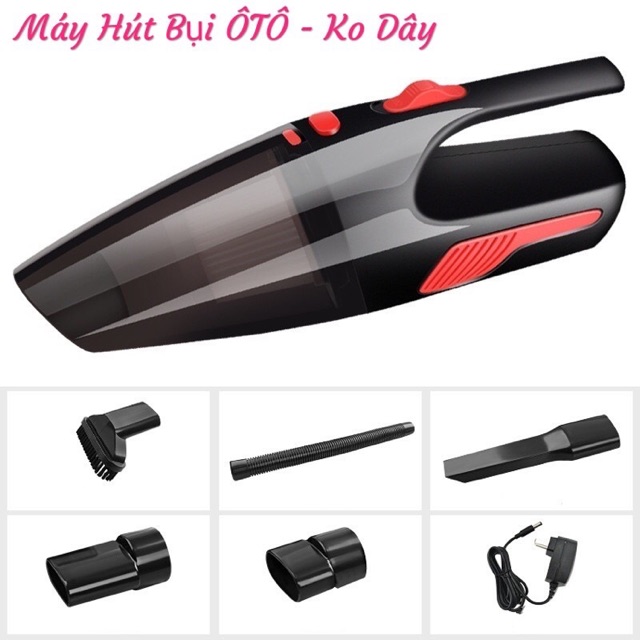 Máy hút bụi cầm tay mini KHÔNG DÂY và CÓ DÂY (tẩu nguồn 12v) (ẢNH THẬT)