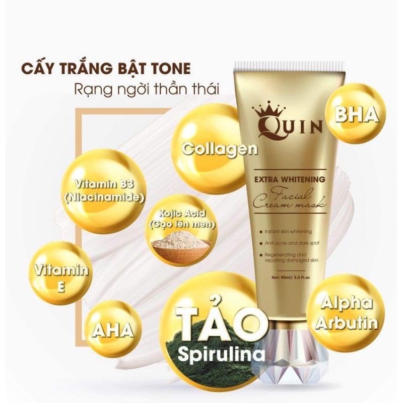 Tảo cấy trắng face Quin