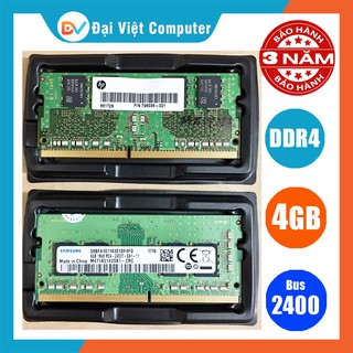 Ram laptop 4gb ddr4 bus 2400 mhz hynix/ samsung/ micron .... pc4
