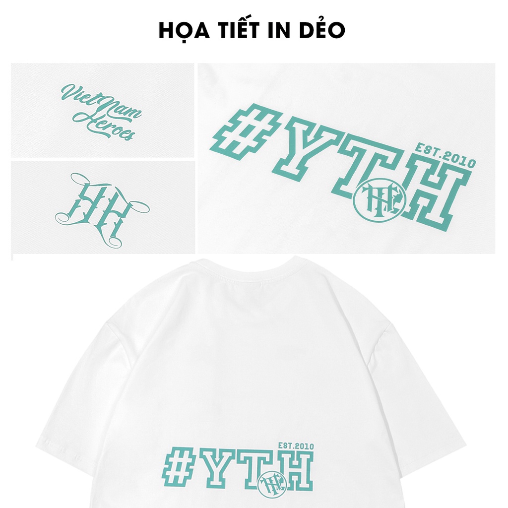 Áo Thun Nam Nữ Tay Ngắn Cổ Tròn 12VAHDT Yên Tử Hàn Y2010 Ver3 21075 |YaMe|