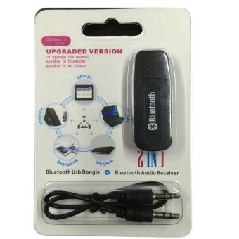 USB bluetooth Dongle MZ301 chuyển loa thẻ nhớ thành loa bluetooth, có jack audio