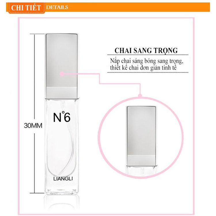 Nước Hoa No6 EDP  Nàng Hương Gợi Cảm, Khó Cưỡng, Quyến Rũ, Sang  Trọng Dành Cho Phụ Nữ Đẹp tainghegioco