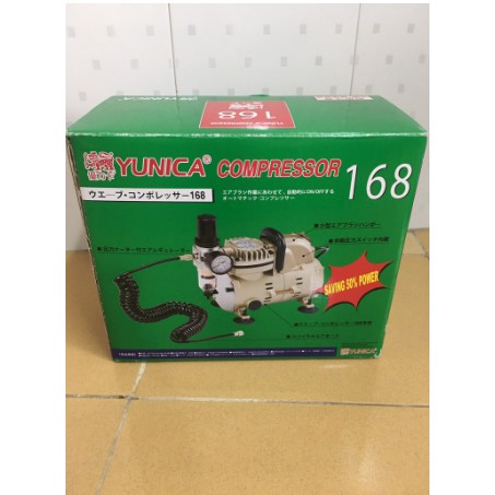 Máy nén khí mini YUNICA YMC-168A Chỉ dùng cho bút vẽ mỹ thuật
