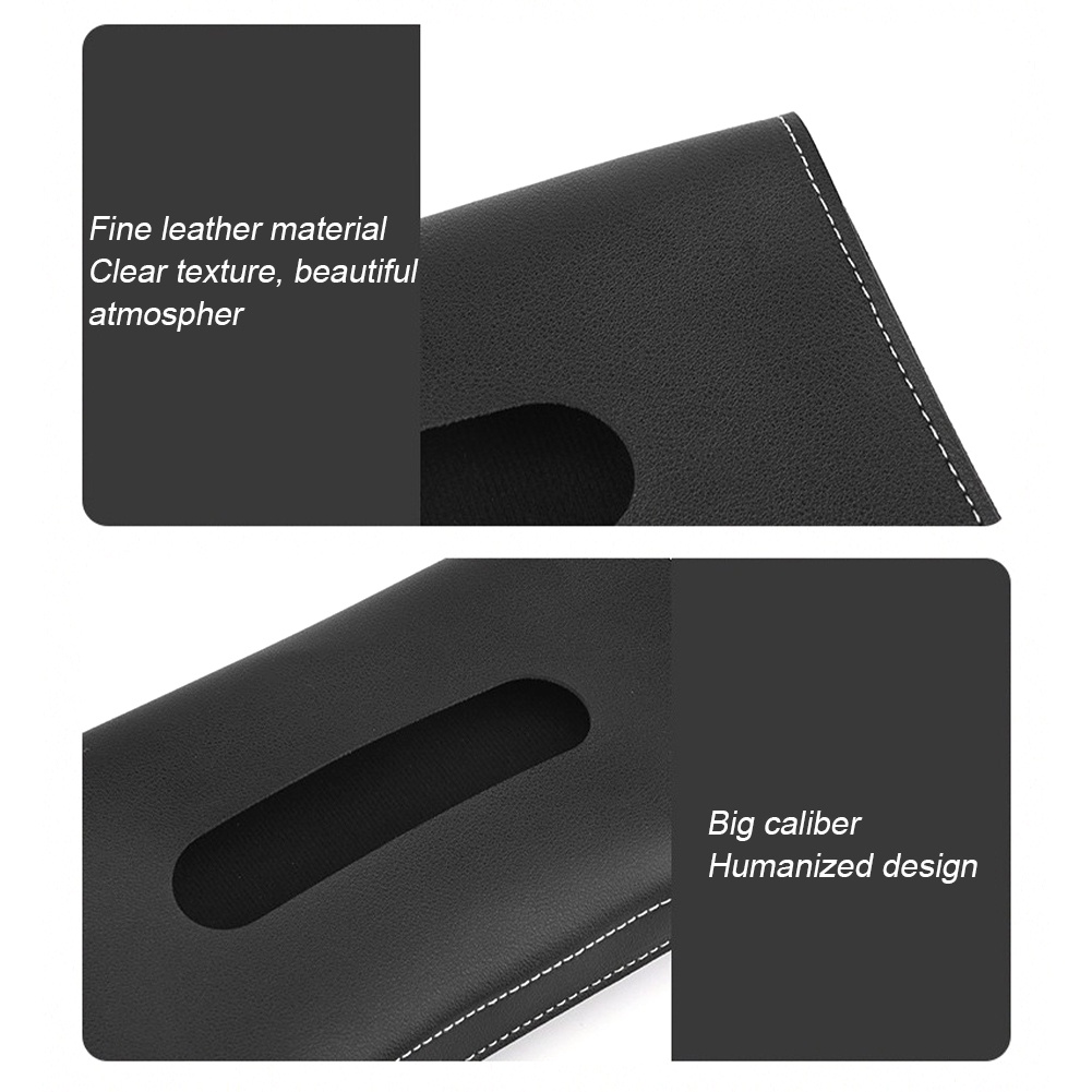 Hộp Đựng Khăn Giấy Gắn Tấm Che Nắng Xe Hơi Trang Trí Nội Thất