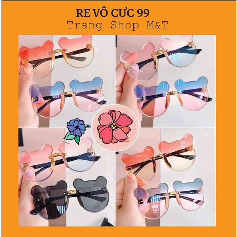 Kính mắt gấu đáng yêu cho bé