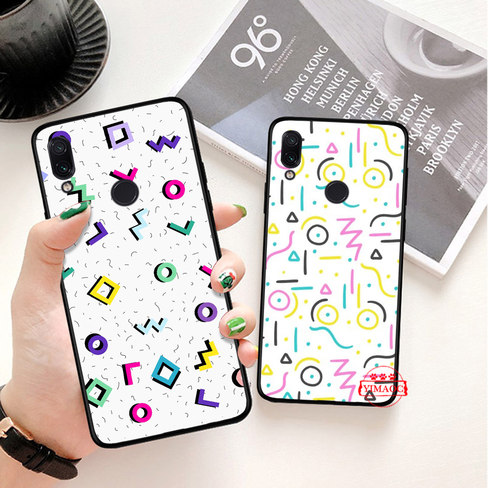 Ốp Điện Thoại Mềm Họa Tiết Dọc Và Ngang 68gby Cho Redmi S2 K20 K30 Pro Poco X2 9 9a 9c 9t