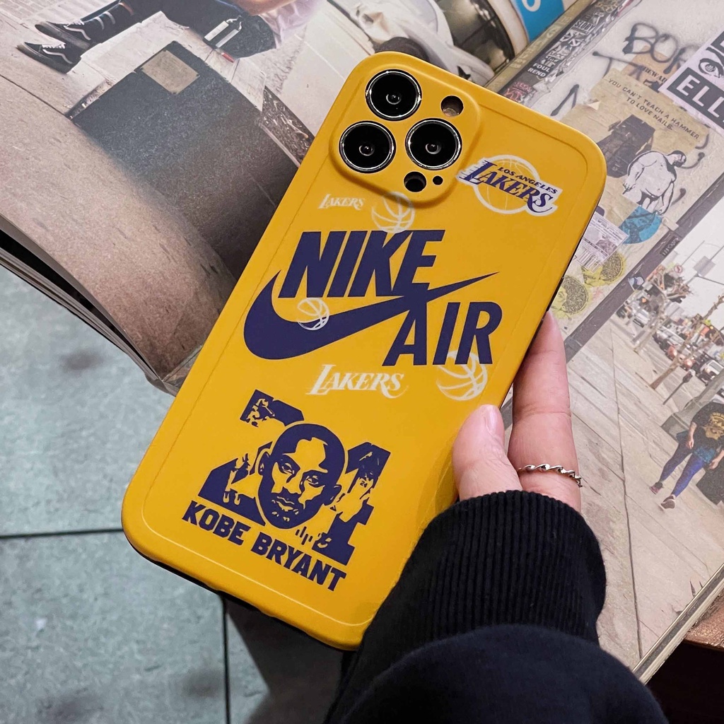 Ốp Điện Thoại Chống Sốc Màu Vàng Đen Cho iPhone 14 13pro max 12pro 11promax xsmax xr xs