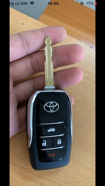 Vỏ độ gập Toyota 4 NÚT đời 2003 - 2015 xe Innova, Fortuner, Vios, Corolla, Altis, Camry...