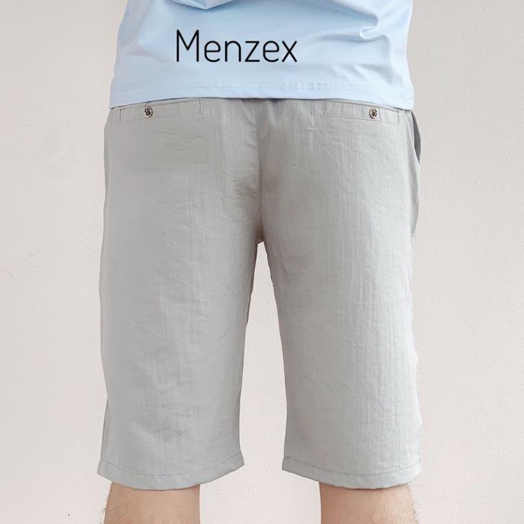 Quần Đũi Nam Ống Rộng Quần Short Lửng Menzex Thoáng Mát Thấm hHút Mồ Hôi Tốt 🛒 ❕ ྇