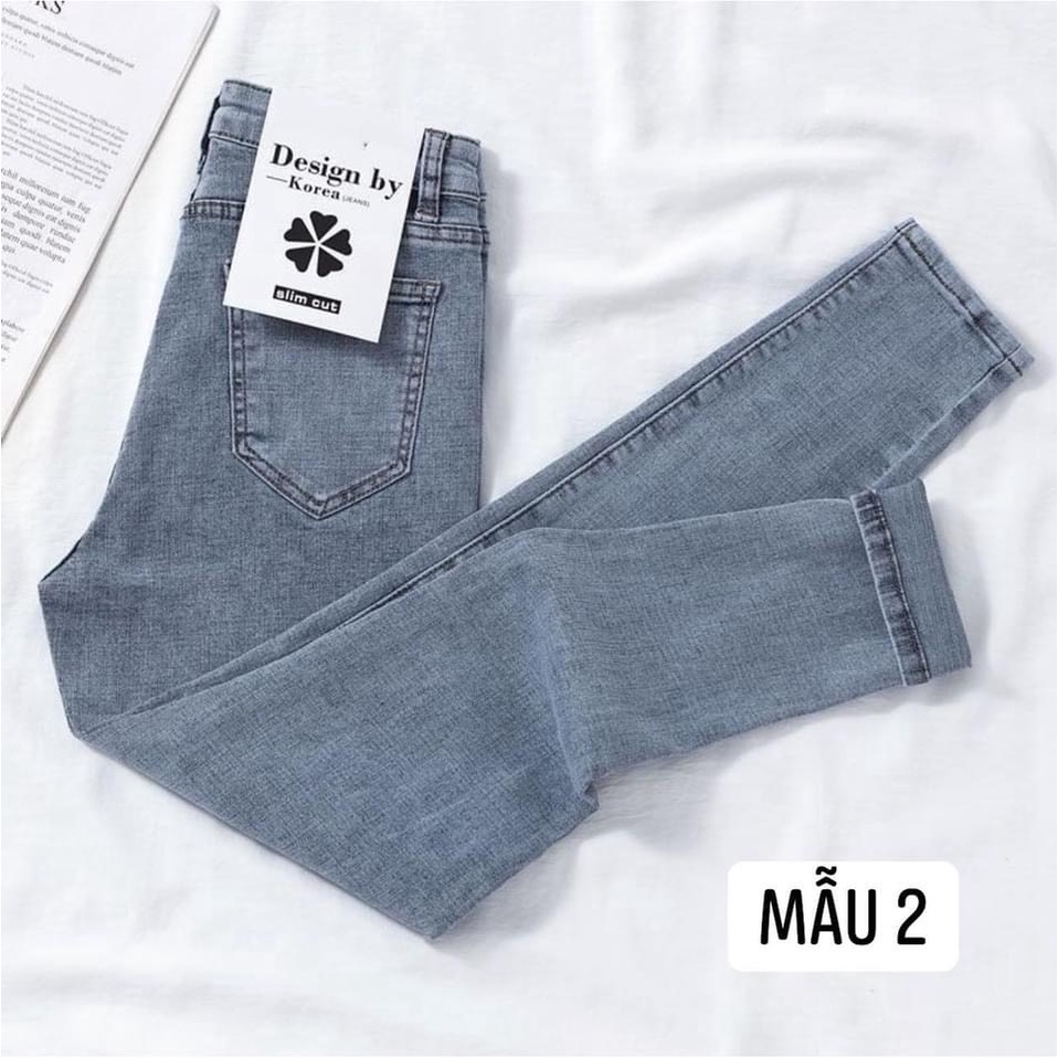 Quần bò jeans ôm nội địa Trung nhiều màu cá tính
