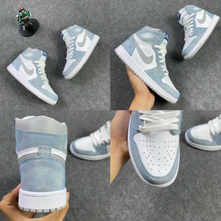 Giày Sneaker Jordan Cao Cổ Hyper Royal Xanh Phấn Giày Thể Thao Nam Nữ hot trent 2021-2022