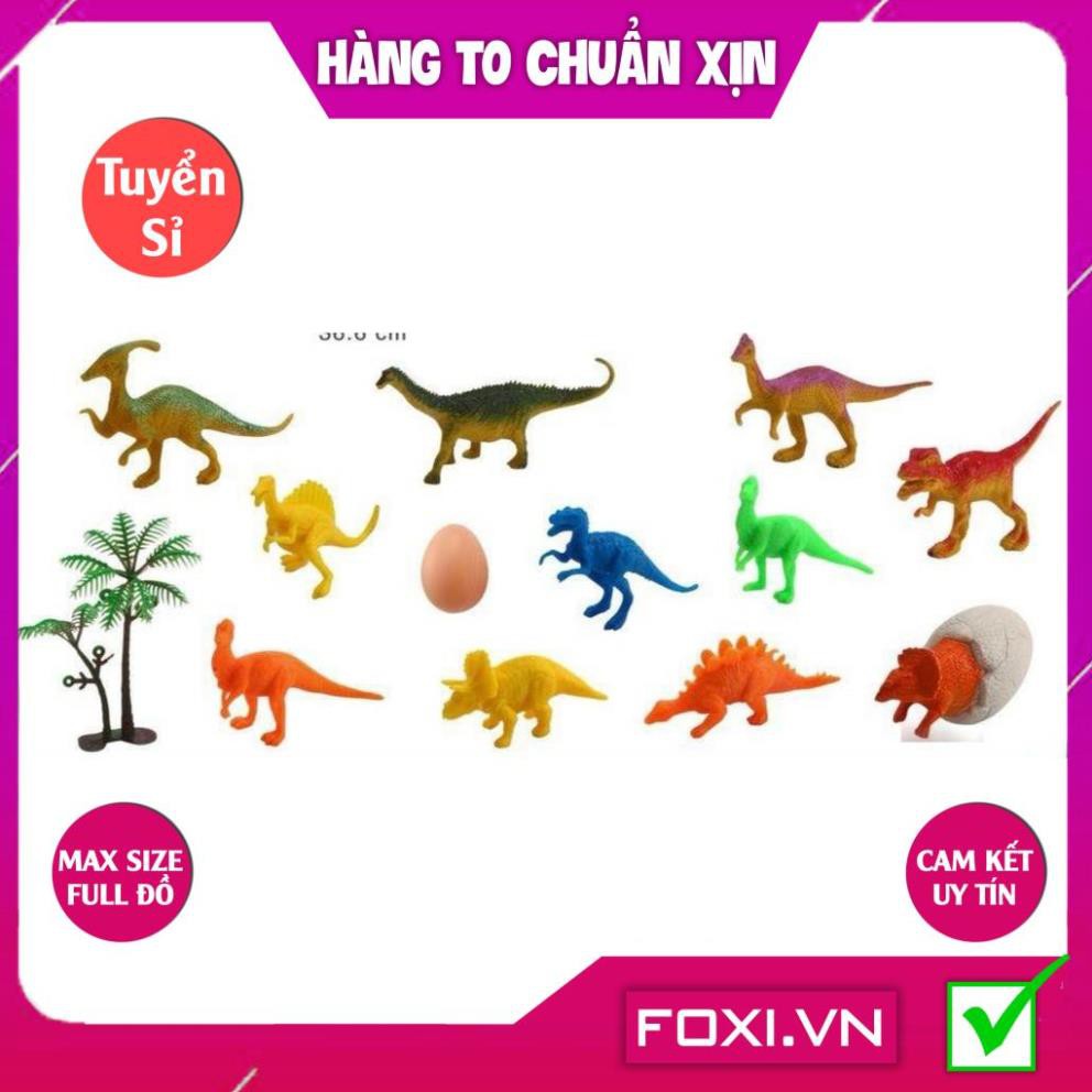 [FREESHIP HÀNG ĐẸP] Bộ đồ chơi trứng Khủng Long-Mô hình nhựa dẻo-siêu bền-sưu tầm-chơi trong nhà-màu sắc bắt mắt