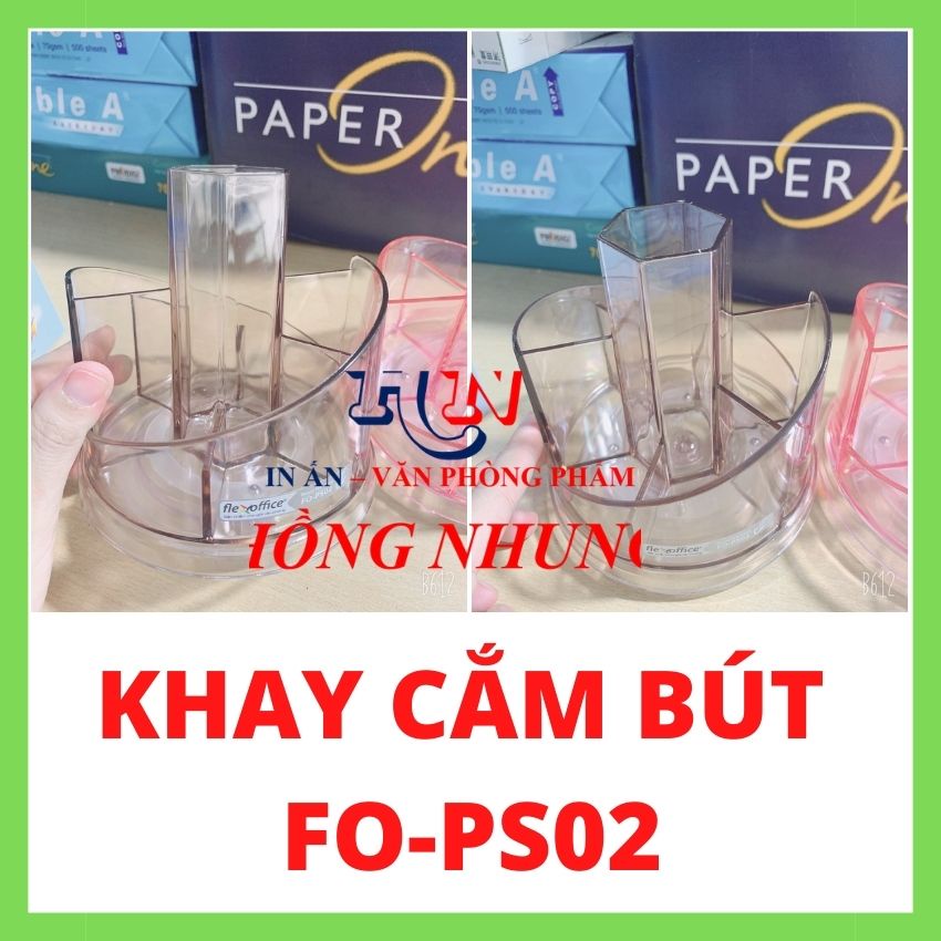 Khay Cắm Bút Thiên Long FO-PS02, Xoay 360 Độ