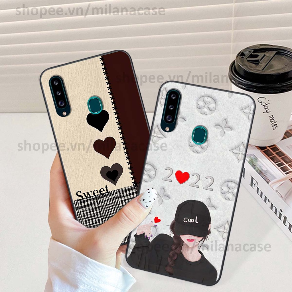 Ốp Samsung A20s hình trái tim be love tình yêu siêu đẹp, cá tính, thời trang