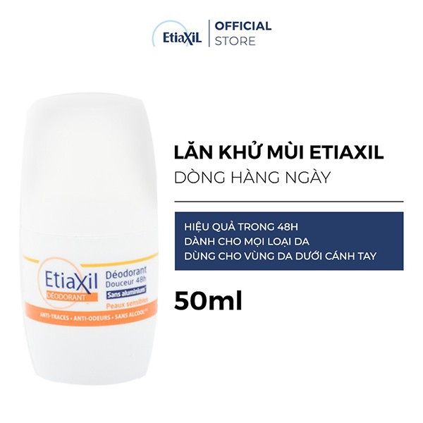 Lăn Ngăn Mùi Và Mồ Hôi Etiaxil 50ml - Khongcoson