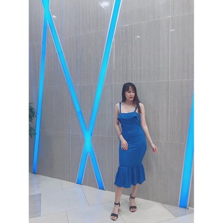 Đầm dây bèo ngực đuôi cá