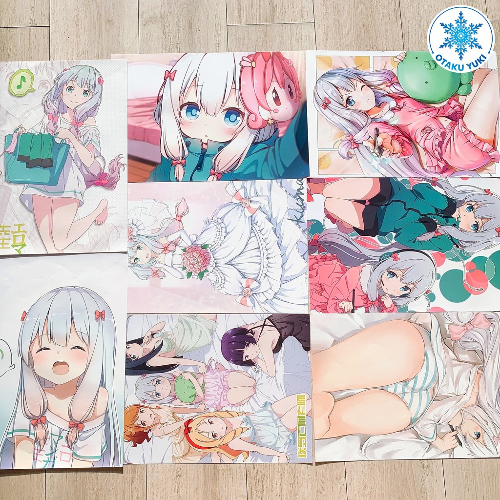 [8 Tờ] Poster Khổ A3 Anime Eromanga Sensei Sagiri