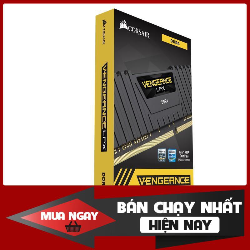 RAM desktop CORSAIR Vengeance LPX CMK8GX4M1A2666C16 (1x8GB) DDR4 2666MHz - hàng chính hãng