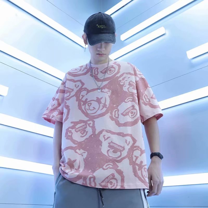 Áo Thun Tay Ngắn Thời Trang Phong Cách Hàn Năng Động Cho Nam | BigBuy360 - bigbuy360.vn