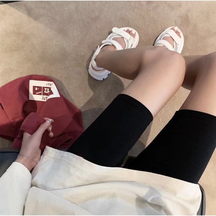 Quần Legging lửng nâng mông tôn dáng khoe body