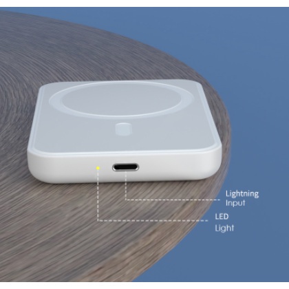 SẠC KHÔNG DÂY DỰ PHÒNG PIN 5000MAH SẠC SIÊU NHANH HỖ TRỢ TỪ IP8 HOT 2022.PT