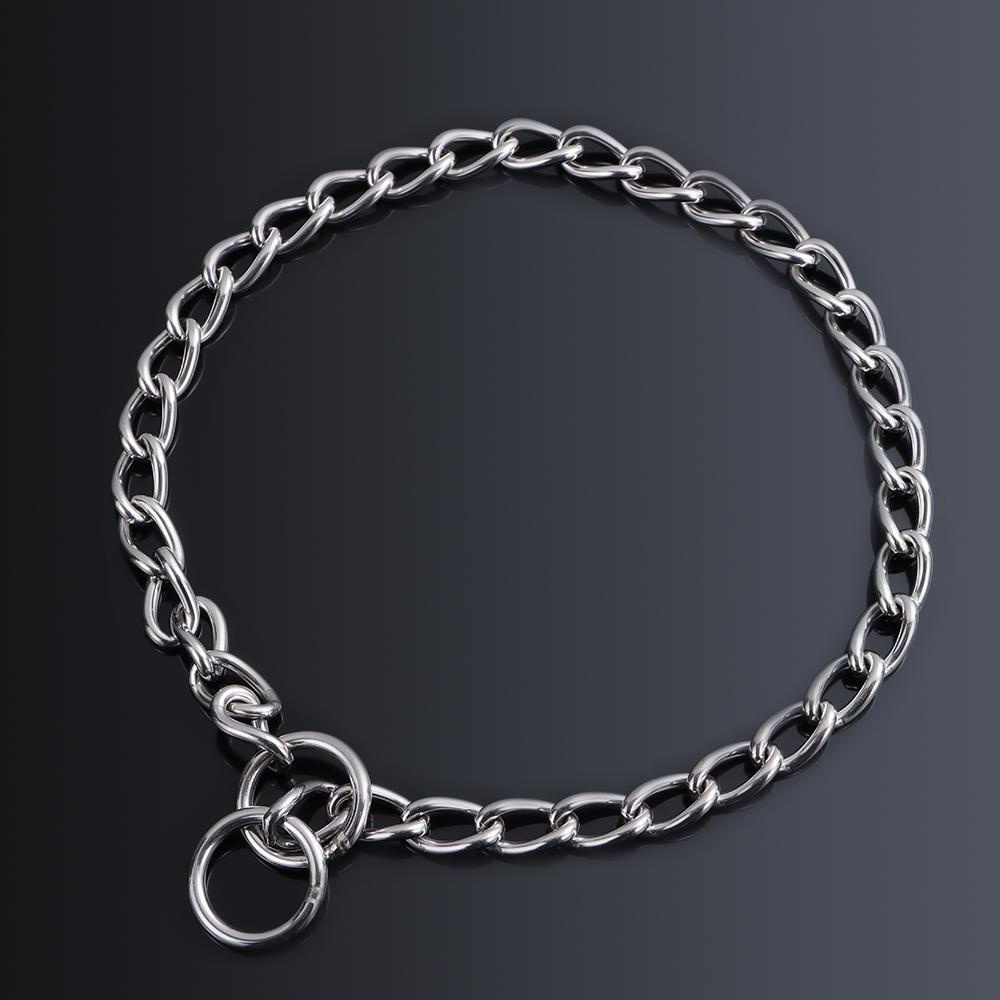 Vòng Cổ Bằng Thép Không Gỉ Chống Trượt Cho Thú Cưng