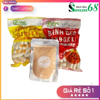 [Tokbokki] Bánh Gạo Tokbokki Hàn Quốc + 100GR Bột Phô Mai