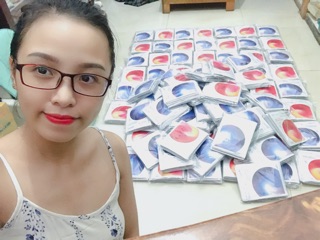 1 Mặt nạ Miung lab Hàn Quốc ( màu đỏ )