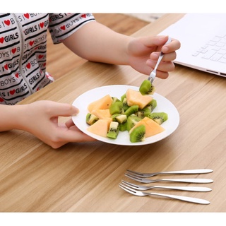 Bộ 5 chiếc dĩa ăn trái cây hoa quả