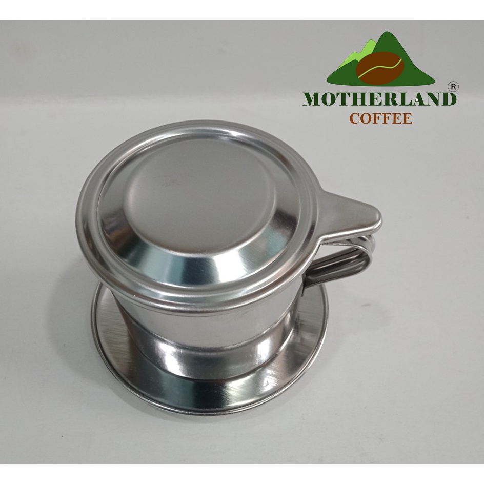 Phin pha cà phê inox quay dính số 7