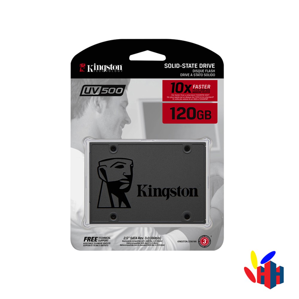 ổ cứng SSD Kingston UV500 120GB SUV500/120G | BigBuy360 - bigbuy360.vn