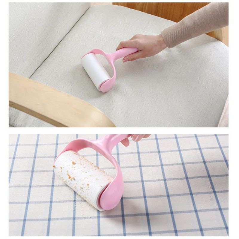 Cây lăn bụi, lăn lông chó mèo cao cấp 60 lớp và 2 lõi thay thế