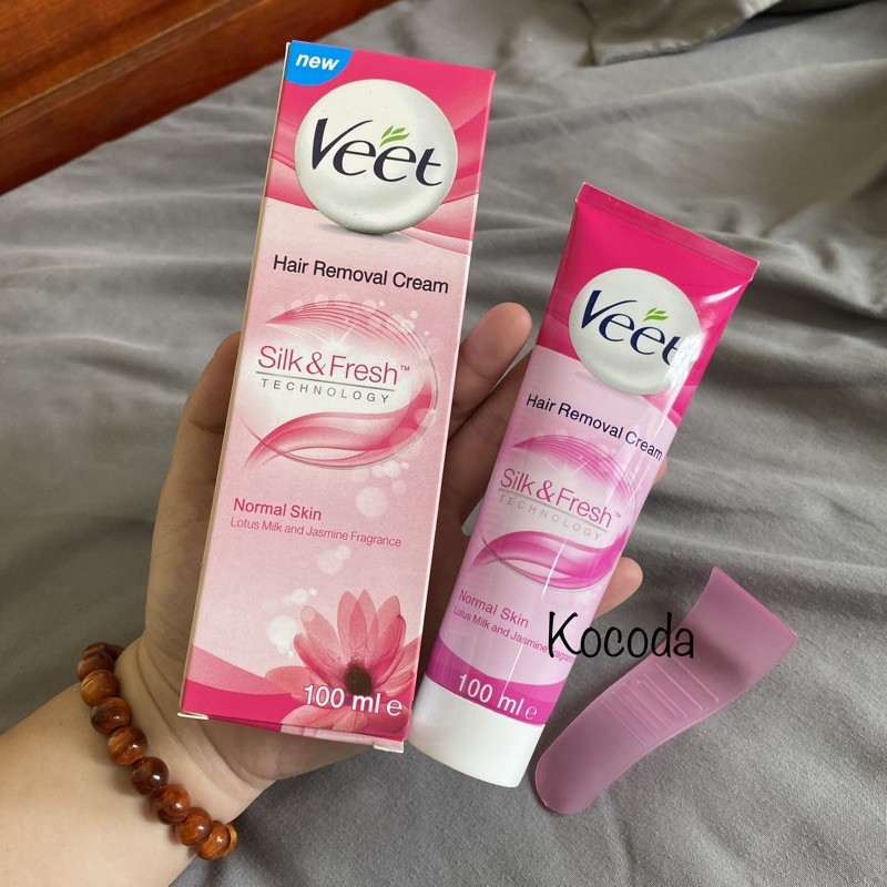 Kem Tẩy Lông Veet Pháp 100ml Silk Fresh Chính Hãng - KOCODA