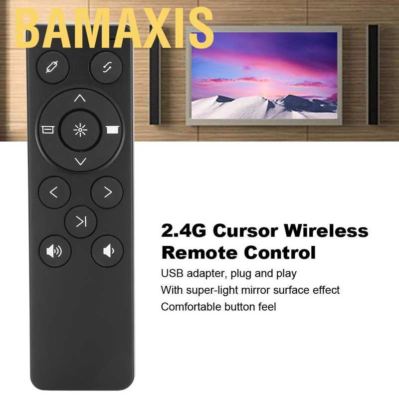 Remote Không Dây 2.4 Ghz Cho Pc / Tablet / Ppt / Computer / Tv Windows / Android / Linux