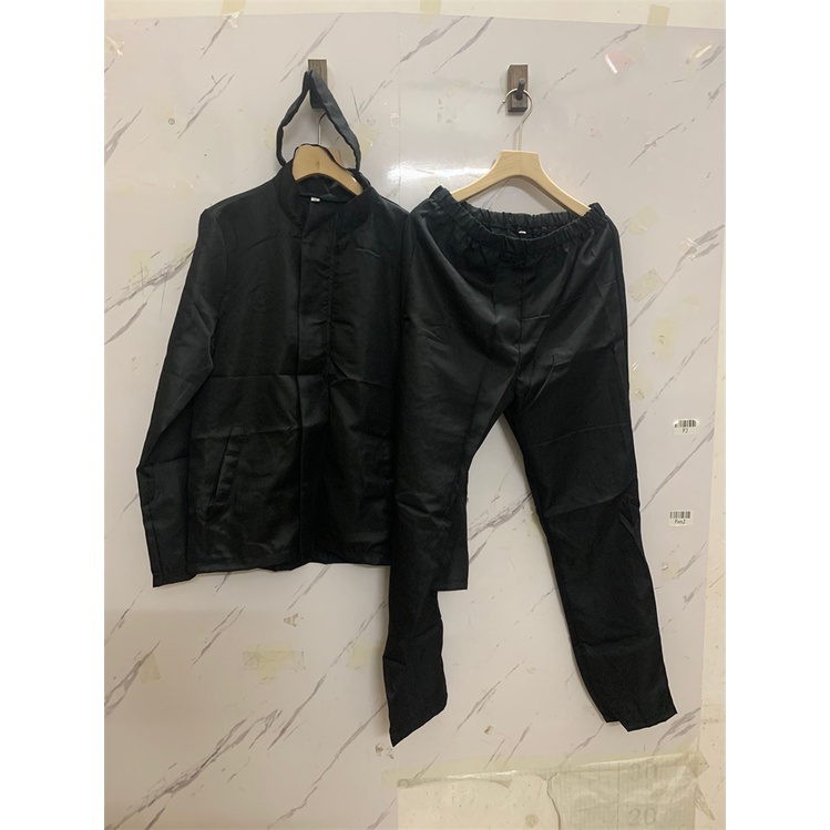 Bộ đồ hóa trang nhân vật anime nhật bản Jujutsu Kaisen Gojo Satoru có miếng bịt mắt