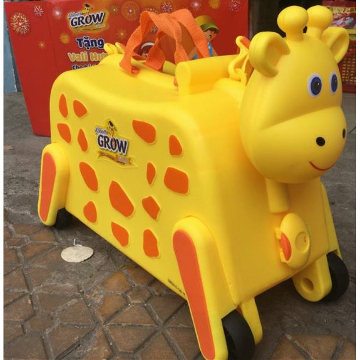 Vali hình chú hươu nhựa cho bé