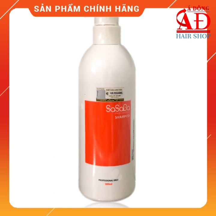 [Chính hãng] [Siêu rẻ] Dầu gội Sasaba cho tóc khô hư tổn (chai tròn) 500ml