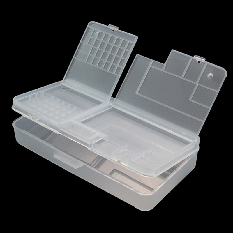 Bộ 10 Hộp Đựng Ốc Vít / Bảng Mạch Màn Hình LCD / Điện Thoại Tiện Dụng