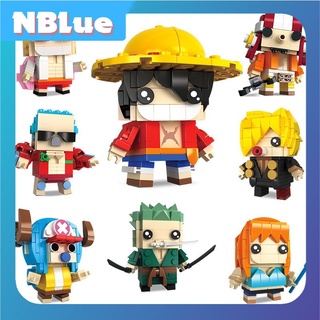 Đồ Chơi Lắp ghép Lego One Piece Nhân Vật Luffy Zoro Sanji Ace Sabo Brook