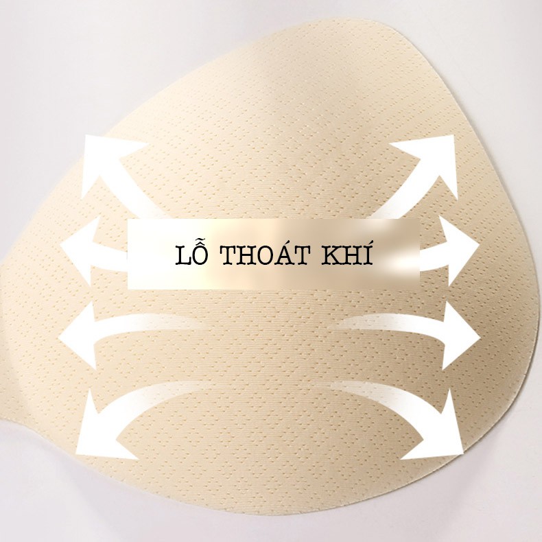 Mút Lót Nâng Ngực Cao Su Tự Nhiên Thoát Khí