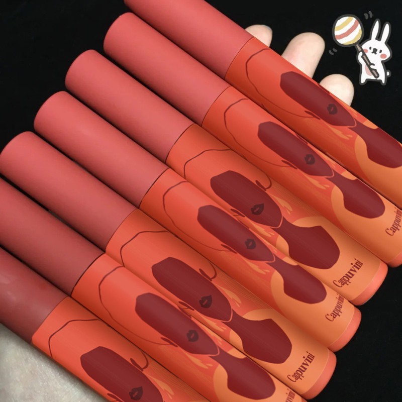 Son môi dưỡng ẩm mờ Son môi Matt Lip Glaze Trang điểm lâu trôi Son môi cappuvini BEAUTYBAY | BigBuy360 - bigbuy360.vn