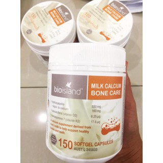 Viên sữa bổ sung canxi Milk Calcium Bone Care 150 viên - Hỗ trợ xương và răng chắc khỏe