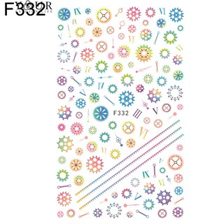 Sticker dán móng họa tiết trái cây