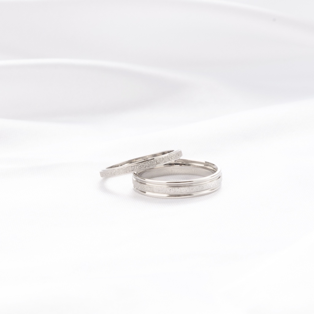 Nhẫn cặp đôi CDE Milgrain Silver Ring
