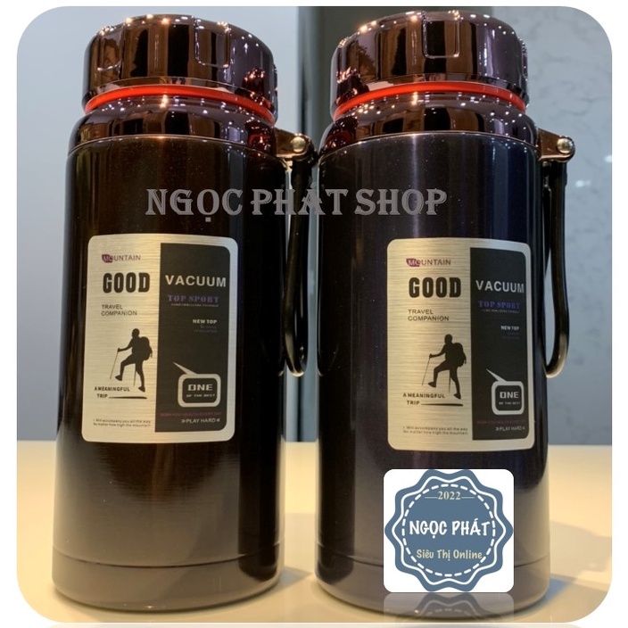 Bình giữ nhiệt kim cương GOOD 1200ml inox 304 cao cấp
