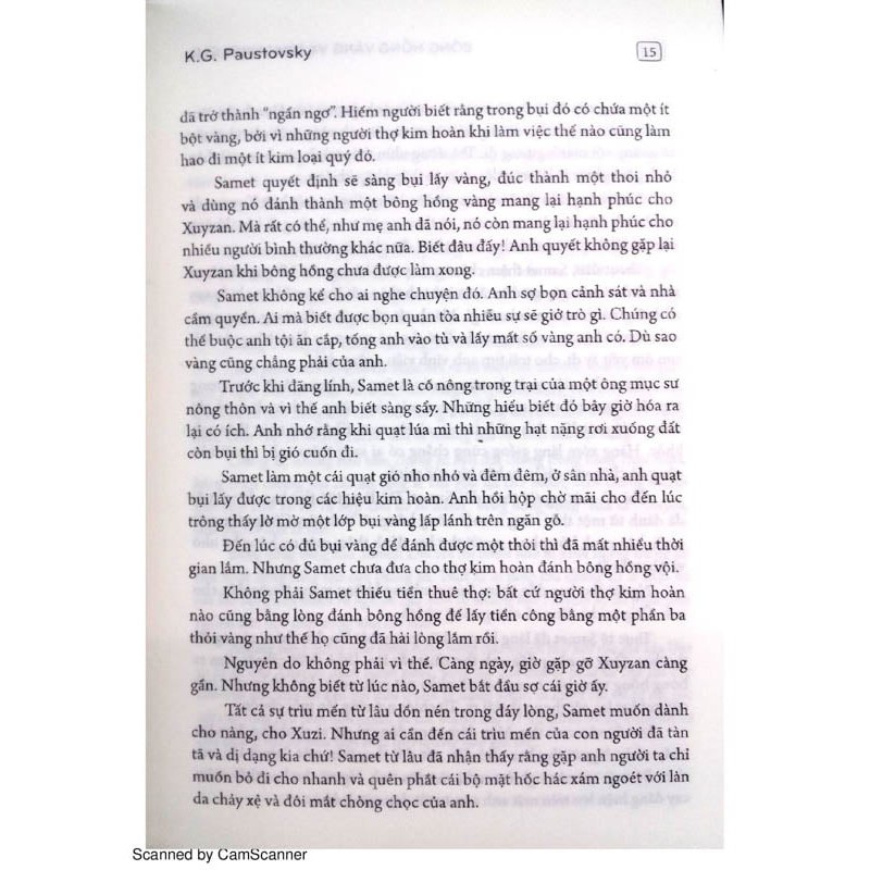 Sách: Bông Hồng Vàng Và Bình Minh Mưa B113