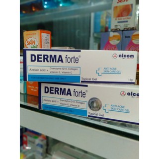 Gel mụn  DERMA forte  chính hãng 15g_trị mụn , ngừa mụn, mụn ẩn ,mụn đầu đen.